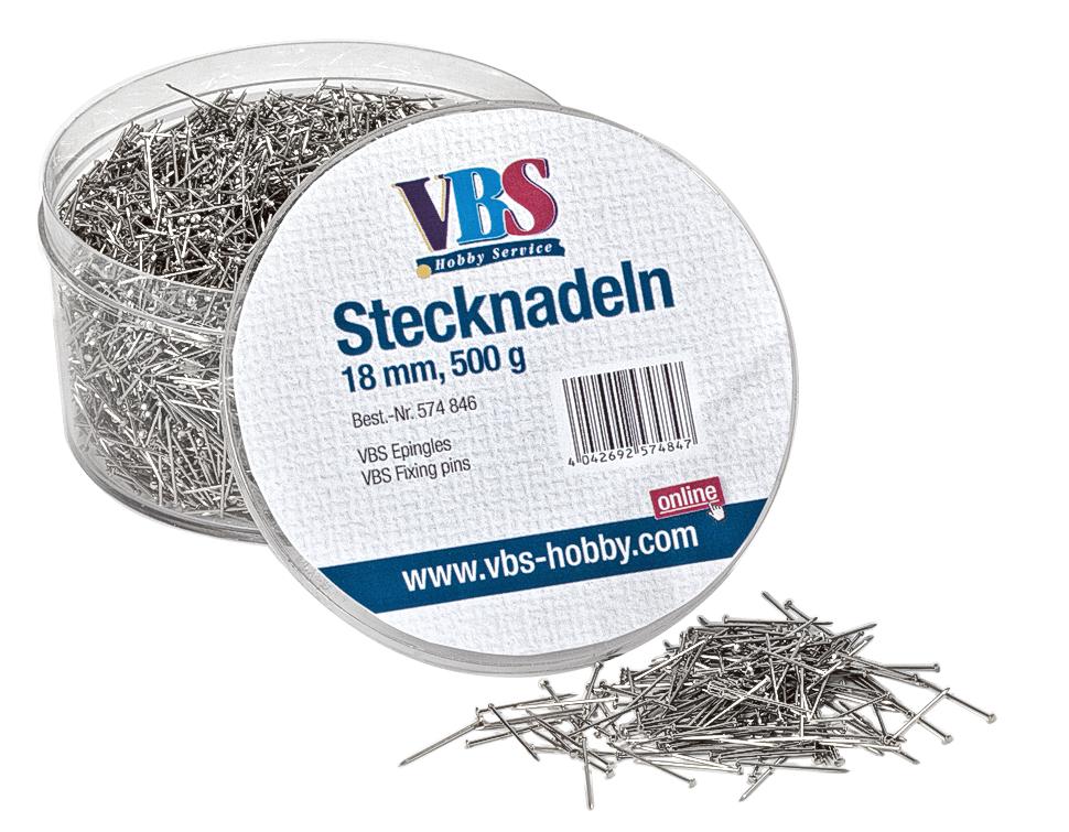 VBS Stecknadeln mit Dekokopf Perle
