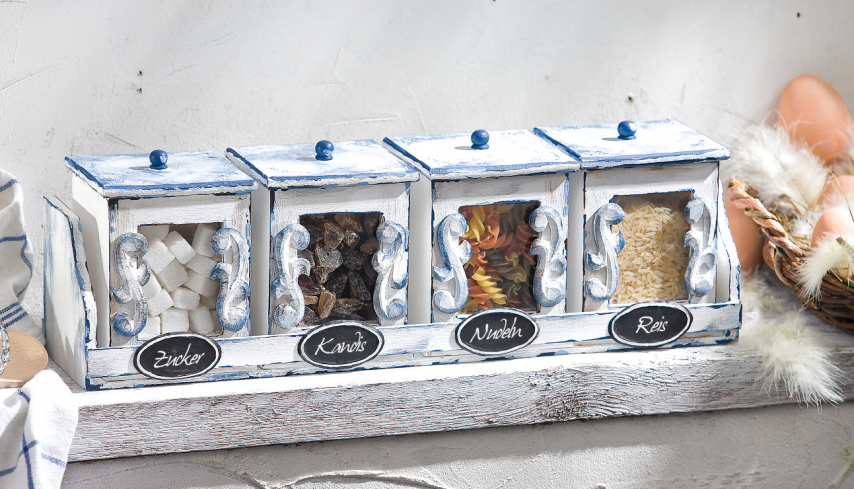 Vorratsdosen Im Landhaus Stil Vbs Hobby Bastelshop