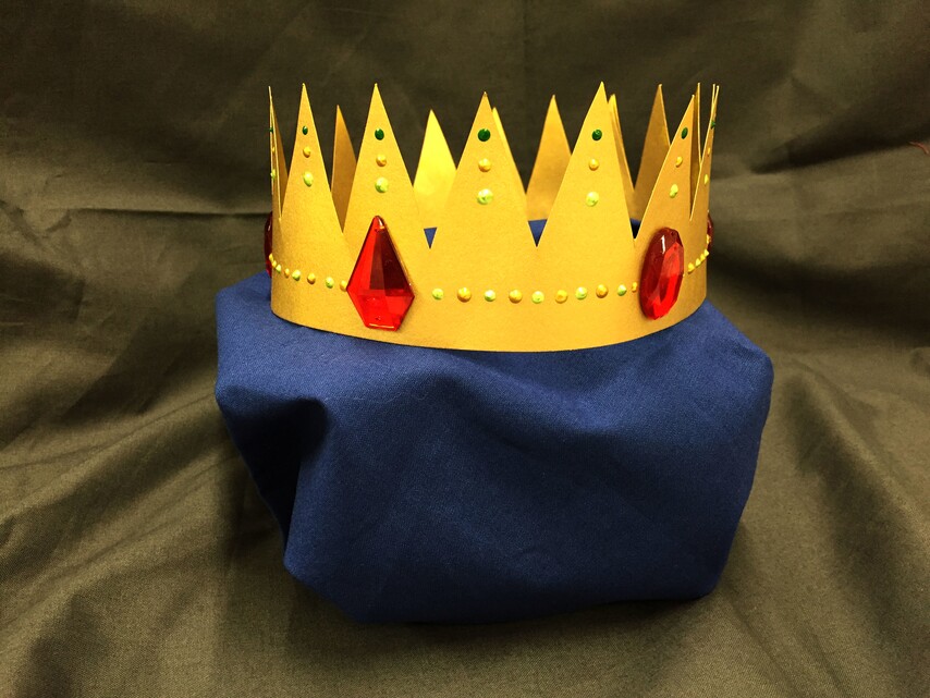 Anleitung für eine Papier-Krone - VBS Hobby