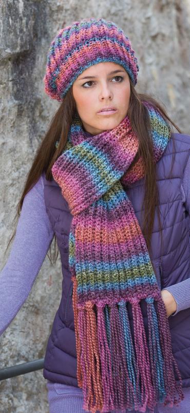 Anleitung Winterliche Mutze Und Schal Vbs Hobby Bastelshop