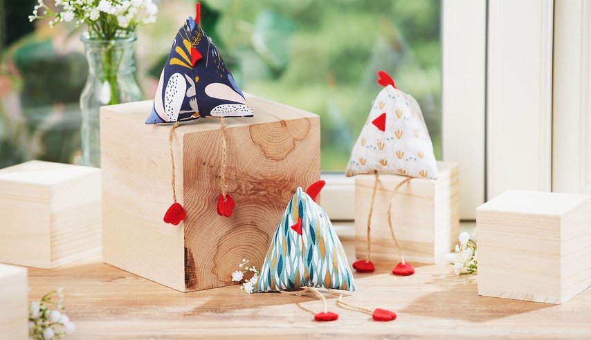 Genähte Hühner | VBS Hobby Bastelshop Genähte Hühner | VBS Hobby Bastelshop