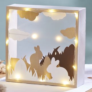 Easter cardboard frame