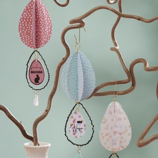 Paper Easter eggs