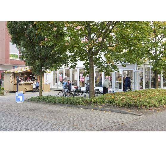 Messezelt von Außen