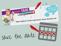 Kreativtage VBS Hausmesse und Lagerverkauf VBS 2015