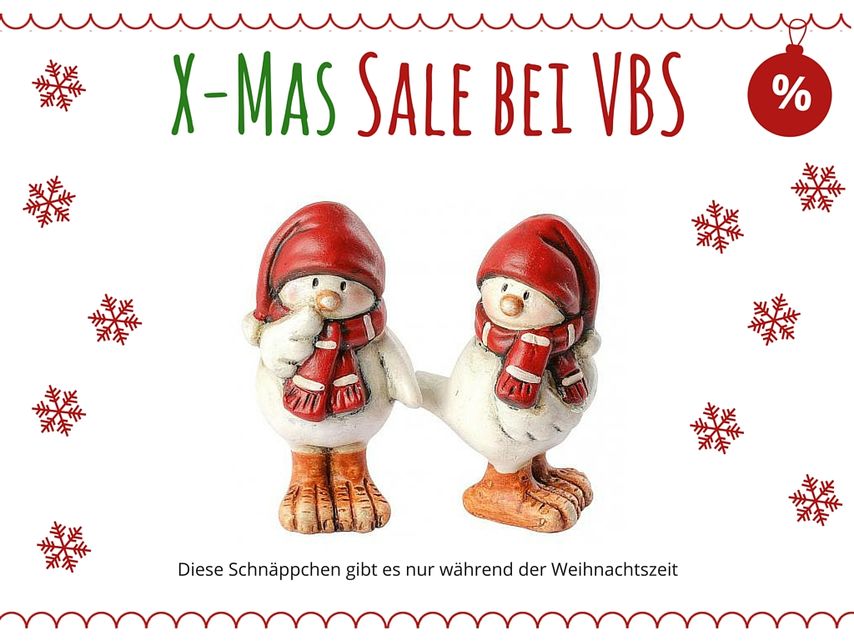 Neues von VBS: Der X-Mas Sale beginnt jetzt!