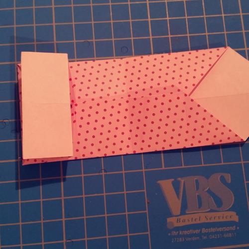 Anleitung Origami falten Herz mit Schachtel