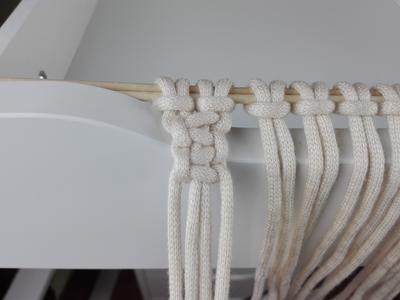 Makramee Knoten 11 Makramee-Wandbehang Knüpfen 11