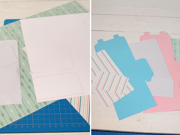 Paper crafting: Mini backpack suitable for school enrollment make it yourself