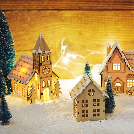 Weihnachtsdeko mit Schnee | VBS Hobby