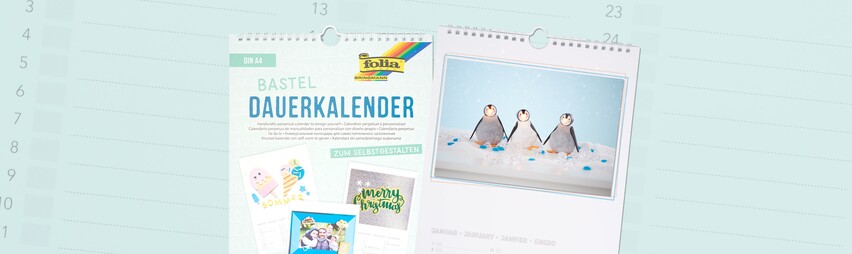 Kalender - Grundmaterial - Papierrohlinge  VBS Hobby