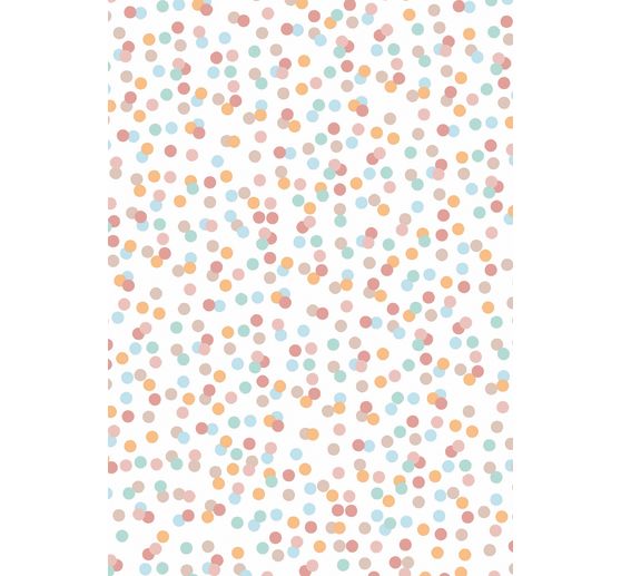 50 x 70 cm Motivkarton /"Punkte Pastell/"