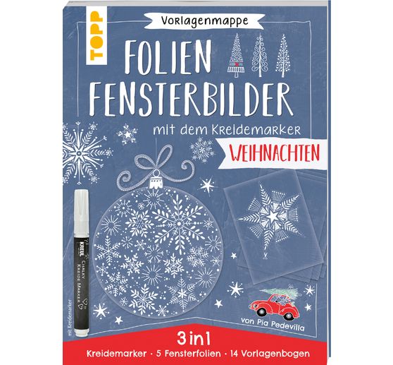 Buch Vorlagenmappe Folien Fensterbilder Weihnachten Mit Dem