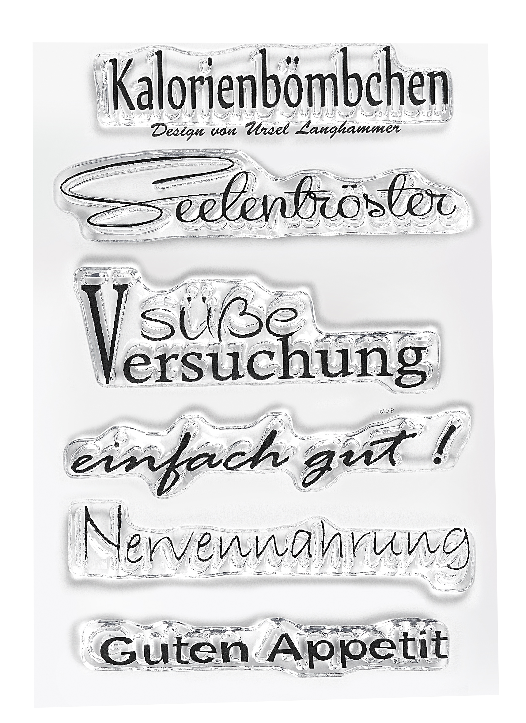 Clear Stempel Set Guten Appetit Vbs Hobby Bastelshop