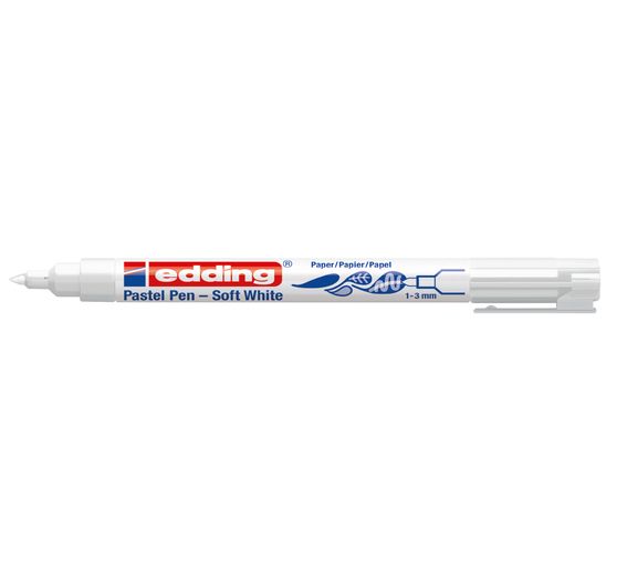edding 1500 "Pastel Pen - Soft White" | VBS Hobby Bastelshop