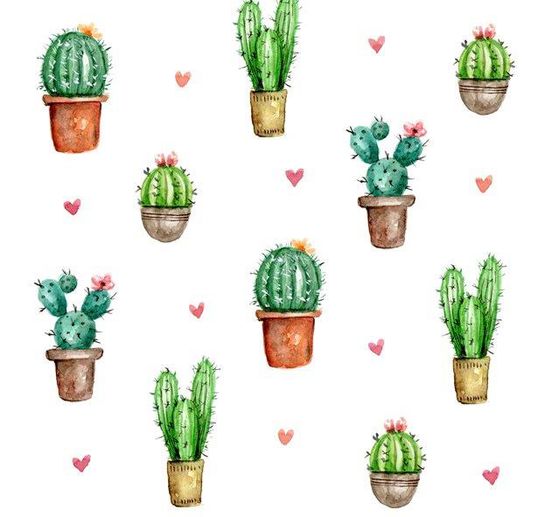 Cactus Sticker Bedruckbare Aufkleber Aufkleber Diy Aufkleber