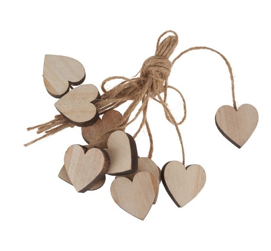 Vbs Holz Anhanger Herz Natur Vbs Hobby Bastelshop