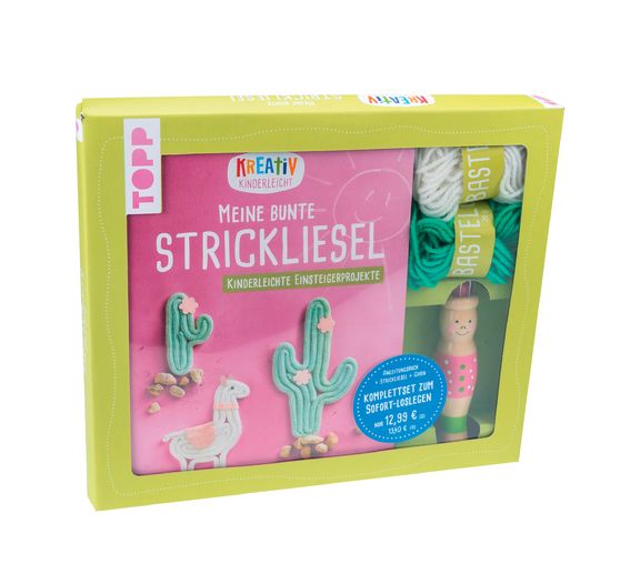 Buch "Kreativ-Set Meine bunte Strickliesel"
