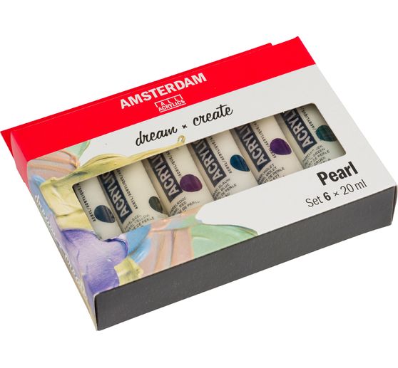 Talens AMSTERDAM Acrylic paint set "Pearlescent"