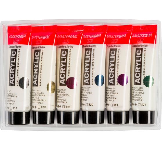 Talens AMSTERDAM Acrylic paint set "Pearlescent"
