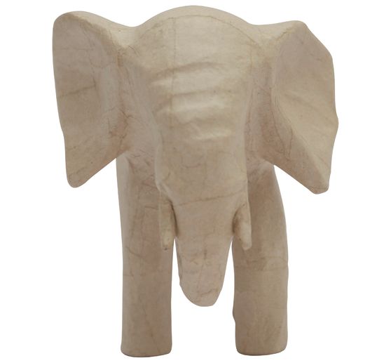 Afrikanischer Elefant, Pappmaché