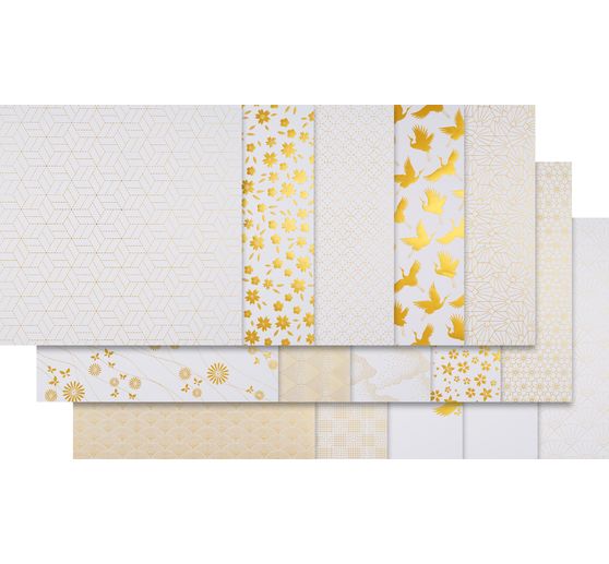 Scrapbook-Block "Japan Golden Foil"