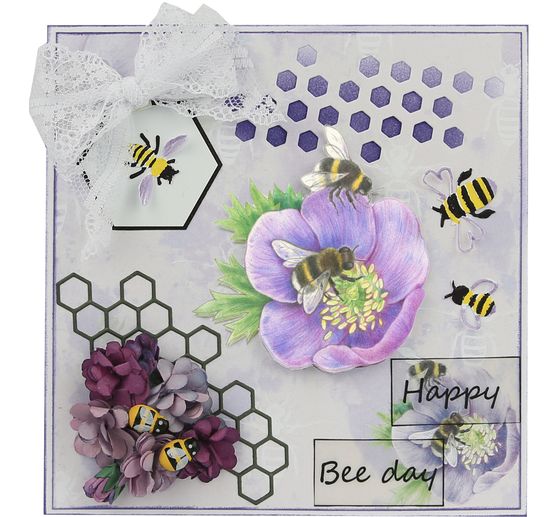 Punching template "Honeycombs"