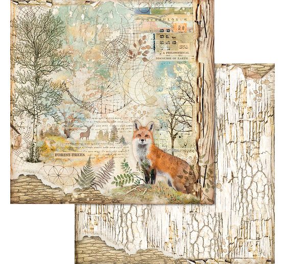 Scrapbook-Block "Forest"