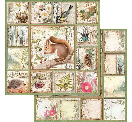 Scrapbook-Block "Forest"