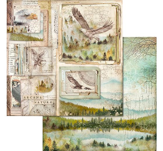 Scrapbook-Block "Forest"