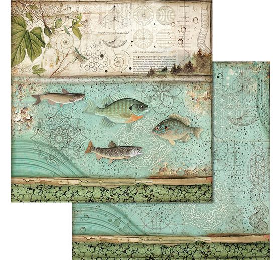 Scrapbook-Block "Forest"