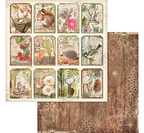 Scrapbook-Block "Forest"