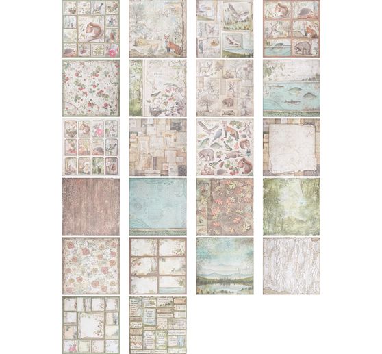 Scrapbook-Block "Forest"