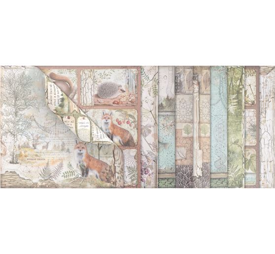 Scrapbook-Block "Forest"
