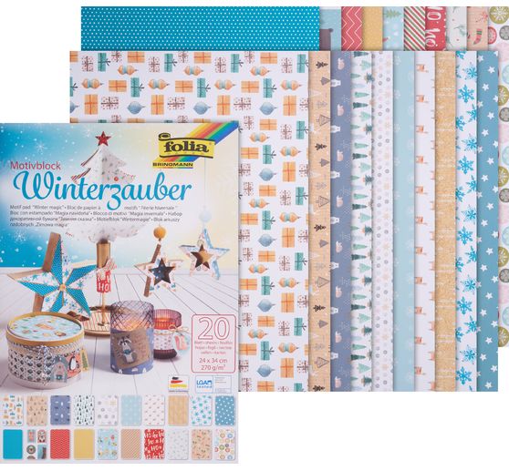 Motif block "Winter magic"