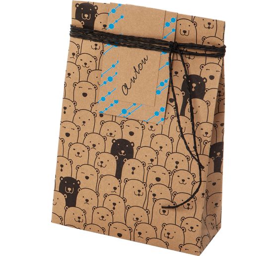Motif block "Happy"