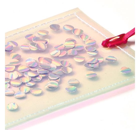 Paper and foil mix "Iridescent"