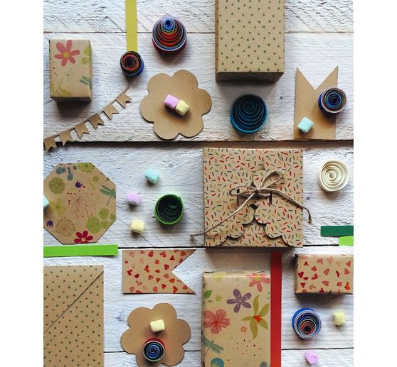 Vintage-Photo cardboard "Flowers"