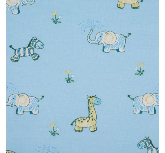 Jersey-Stoff "Zootiere"