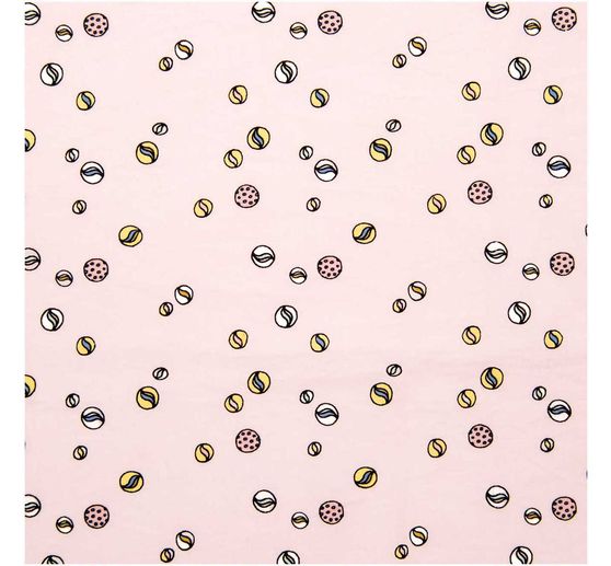 Cotton fabric cut "Marbles Pink"