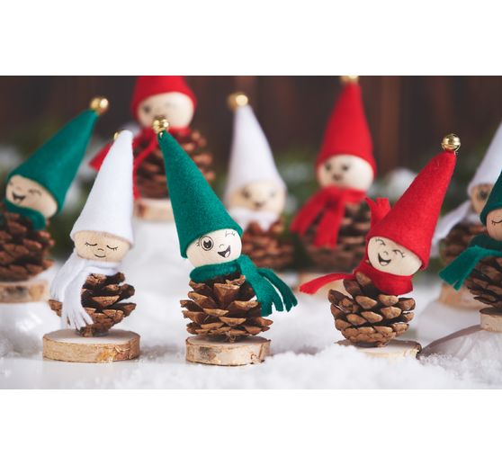 VBS Handicraft set "Fir cone gnome"
