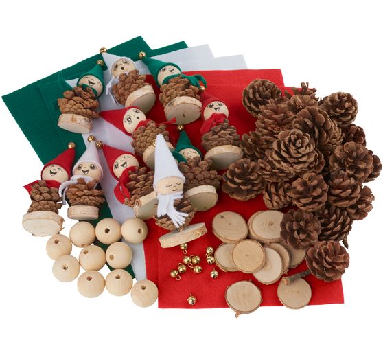 VBS Handicraft set "Fir cone gnome"