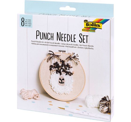 Punch Needle Set "Alpaka"