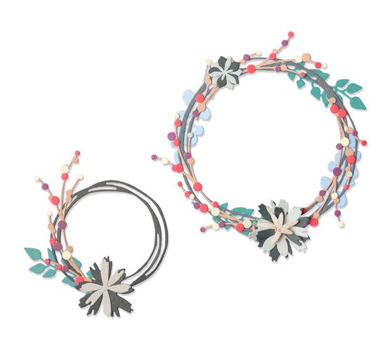 Sizzix Thinlits Stanzschablone "Winter Garland"