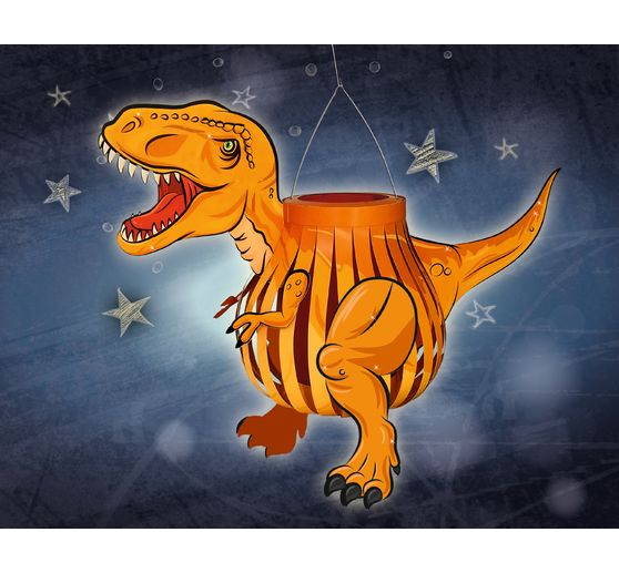 Laternen-Bastelset "T-Rex"