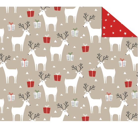 Motif photo cardboard "Reindeer"