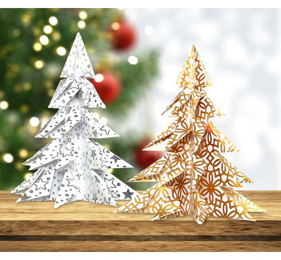 Faltblätter "Hotfoil Xmas"