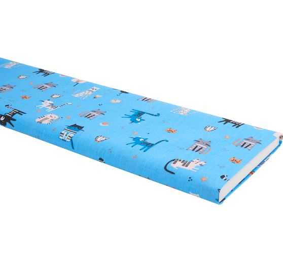 Cotton fabric "Cats"