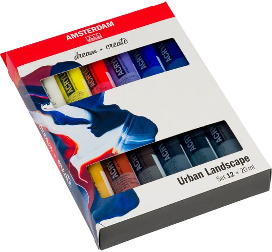 Talens AMSTERDAM Acrylfarben-Set "Stadtlandschaft"