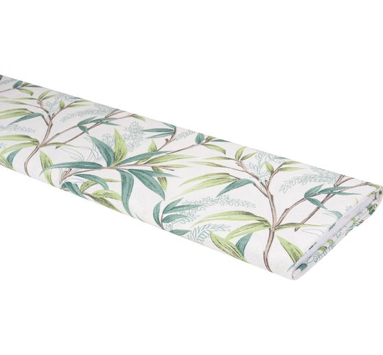 Motiv-Stoff Leinenoptik "Bambu"